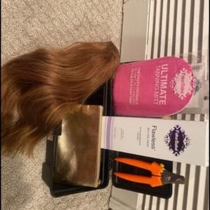 Another cheer hair kit (brown hair) perfect kit for all star cheer !!